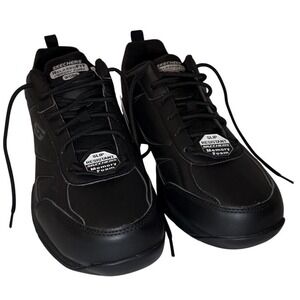 SKECHERS WORK Men's Relaxed Fit: Dighton SR Soft Toe Slip Resistant Work Shoe 12
